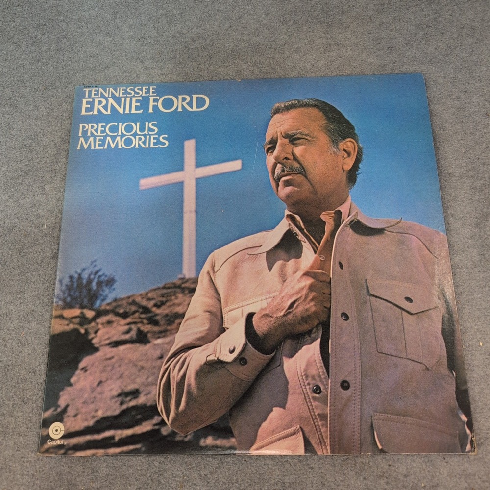 Tennessee Ernie Ford Precious Memories 2-LP Vinyl Record Capitol SVBB-11382 - Picture 1 of 3